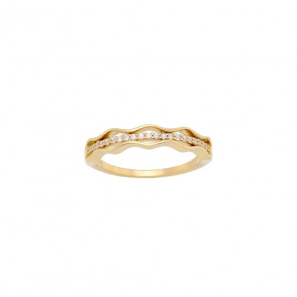 Δαχτυλίδι Σε Κίτρινο Χρυσό 14K Aloro (RI127 - ΖΧ2241)